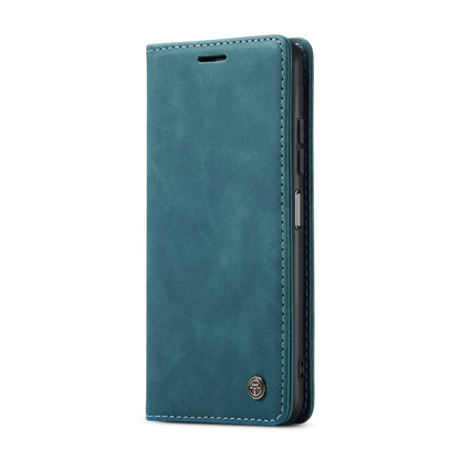 For Samsung Galaxy A22 5G CaseMe 013 Multifunctional Horizontal Flip Leather Case with Card Slot & Holder & Wallet(Blue) - Samsung Accessories by CaseMe | Online Shopping UK | buy2fix