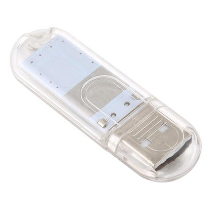 3W 3LEDs 5V 80LM USB LED Book Light Portable Night Light Warm Light - USB Light by buy2fix | Online Shopping UK | buy2fix