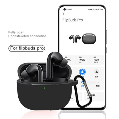 For Xiaomi FlipBuds Pro Full Coverage Liquid Silicone Protective Case(Red) - Xiaomi Earphone Case by buy2fix | Online Shopping UK | buy2fix