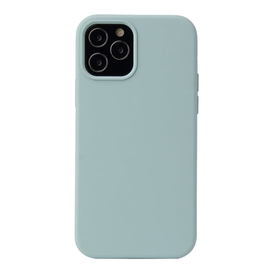 For iPhone 13 mini Solid Color Liquid Silicone Shockproof Protective Case (Emerald Green) - iPhone 13 mini Cases by buy2fix | Online Shopping UK | buy2fix