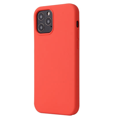 For iPhone 13 Solid Color Liquid Silicone Shockproof Protective Case(Coral Red) - iPhone 13 Cases by buy2fix | Online Shopping UK | buy2fix