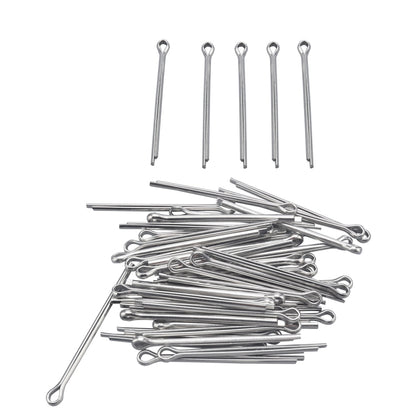 A5493 50 in 1 Stainless Steel U-shaped Split Spring Pin - In Car by buy2fix | Online Shopping UK | buy2fix
