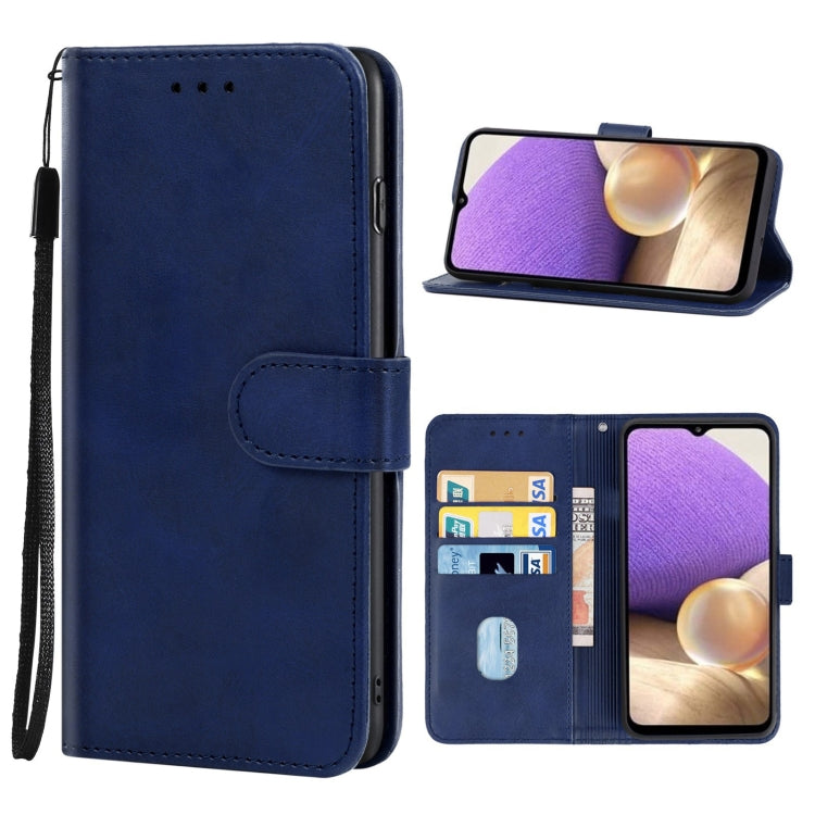 Leather Phone Case For Samsung Galaxy A33 5G(Blue) - Samsung Accessories by buy2fix | Online Shopping UK | buy2fix