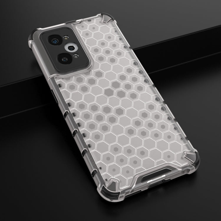 For OPPO Realme GT Neo2 5G Shockproof Honeycomb PC + TPU Phone Case(White) - OPPO & vivo Accessories by buy2fix | Online Shopping UK | buy2fix