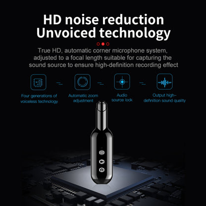 D3 AI Smart High-definition Noise Reduction Voice Recorder, Capacity:8GB(Black) - Security by buy2fix | Online Shopping UK | buy2fix