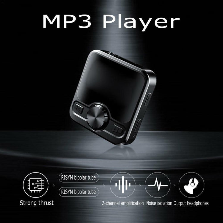 M9 AI Intelligent High-definition Noise Reduction Voice Control Recorder Ebook Bluetooth MP3 Player, Capacity:16GB(Black) - Consumer Electronics by buy2fix | Online Shopping UK | buy2fix