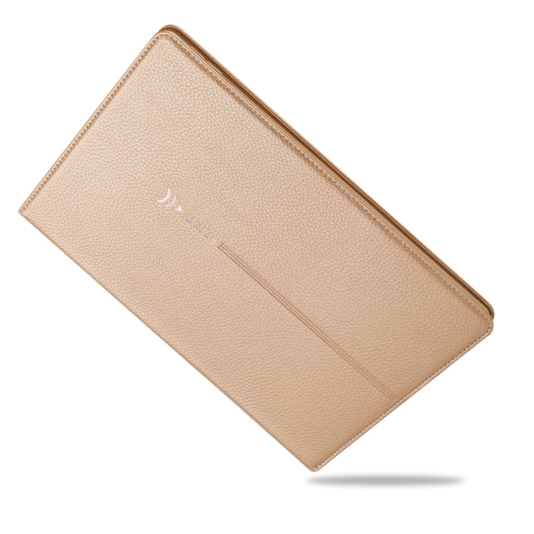 For iPad 10.2 2021 / 2020 / 2019 GEBEI PU+TPU Horizontal Flip Protective Case with Holder & Card Slots(Gold) - iPad 10.2 Cases by GEBEI | Online Shopping UK | buy2fix