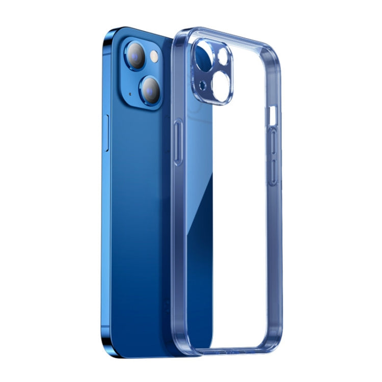 For iPhone 13 Pro JOYROOM JR-BP912 Star Shield TPU + Aviation Glass Phone Case (Transparent Blue) - iPhone 13 Pro Cases by JOYROOM | Online Shopping UK | buy2fix