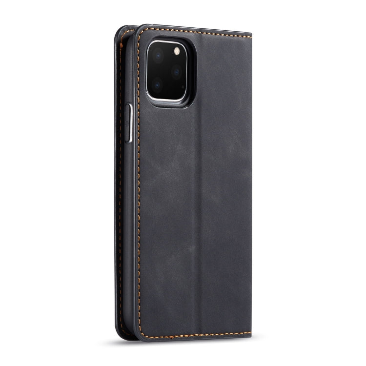 For iPhone 11 Pro Forwenw Dream Series Oil Edge Strong Magnetism Horizontal Flip Leather Case with Holder & Card Slots & Wallet & Photo Frame(Black) - iPhone 11 Pro Cases by Forwenw | Online Shopping UK | buy2fix