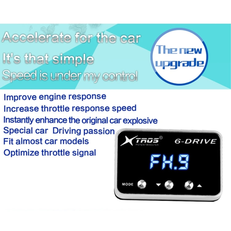 For Toyota Avanza 2012- TROS TS-6Drive Potent Booster Electronic Throttle Controller - In Car by TROS | Online Shopping UK | buy2fix