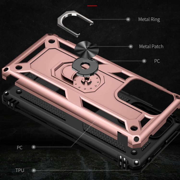 For Xiaomi 11T Pro Shockproof TPU + PC Phone Case(Rose Gold) - Xiaomi Accessories by buy2fix | Online Shopping UK | buy2fix