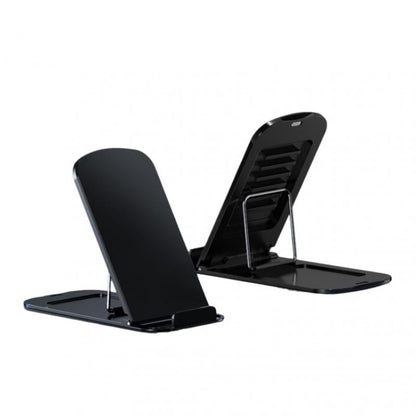 Aluminum Alloy Folding Phone Holder(Black) - Desktop Holder by buy2fix | Online Shopping UK | buy2fix