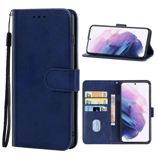Leather Phone Case For Samsung Galaxy S21+ 5G(Blue) - Galaxy S21+ 5G Cases by buy2fix | Online Shopping UK | buy2fix
