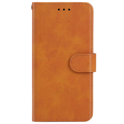 Leather Phone Case For Samsung Galaxy S22 Ultra 5G(Brown) - Galaxy S22 Ultra 5G Cases by buy2fix | Online Shopping UK | buy2fix