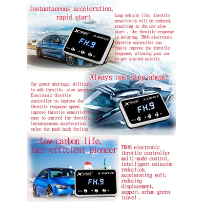 For Ford B-max 2012- TROS TS-6Drive Potent Booster Electronic Throttle Controller - In Car by TROS | Online Shopping UK | buy2fix