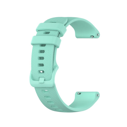 For Garmin Silicone Smart Watch Watch Band, Size:22mm Universal(Mint Green) - Watch Bands by buy2fix | Online Shopping UK | buy2fix