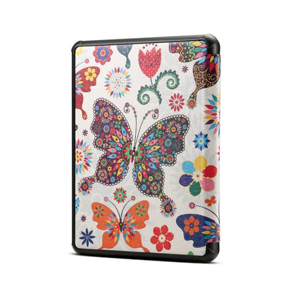 For Amazon Kindle Paperwhite 5 2021 Pattern PU Leather Tablet Case(Color Butterfly) - Amazon by buy2fix | Online Shopping UK | buy2fix