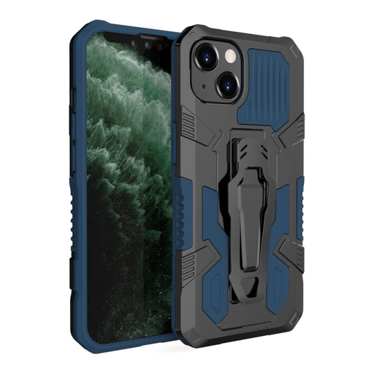 For iPhone 13 Pro Max Machine Armor Warrior PC + TPU Phone Case (Blue) - iPhone 13 Pro Max Cases by buy2fix | Online Shopping UK | buy2fix