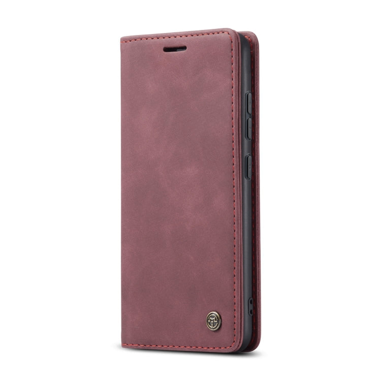 For Samsung Galaxy S22 CaseMe 013 Multifunctional Horizontal Flip Leather Phone Case(Wine Red) - Galaxy S22 5G Cases by CaseMe | Online Shopping UK | buy2fix