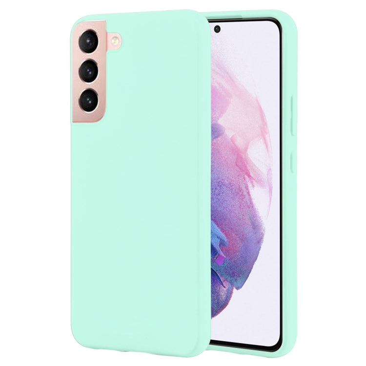 For Samsung Galaxy S22+ 5G GOOSPERY SOFT FEELING Liquid TPU Soft Case(Mint Green) - Samsung Accessories by GOOSPERY | Online Shopping UK | buy2fix