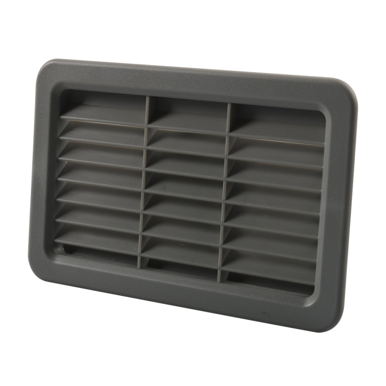 A6787 193x122mm Snap-on RV / Bus Oblique Louver Outlet Panel(Grey) - In Car by buy2fix | Online Shopping UK | buy2fix