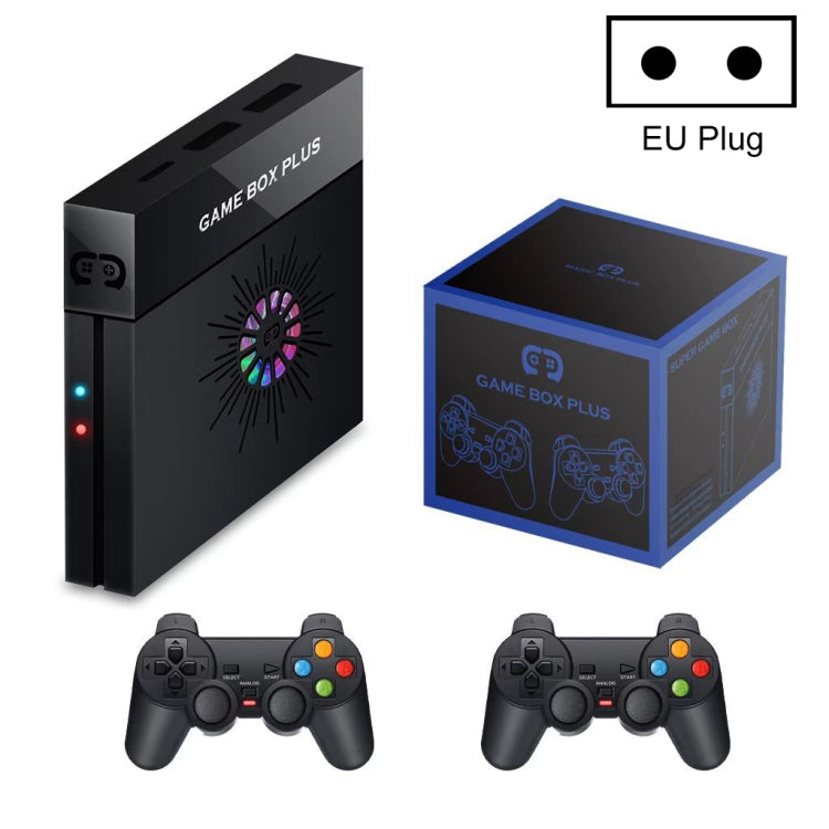 X6 Game Box 4K Video Games Console Magic Box with 2.4GHz Controller, Capacity:64GB(EU Plug) - Pocket Console by buy2fix | Online Shopping UK | buy2fix