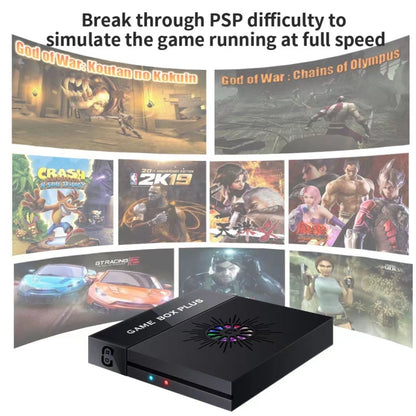 X6 Game Box 4K Video Games Console Magic Box with 2.4GHz Controller, Capacity:128GB(US Plug) - Pocket Console by buy2fix | Online Shopping UK | buy2fix