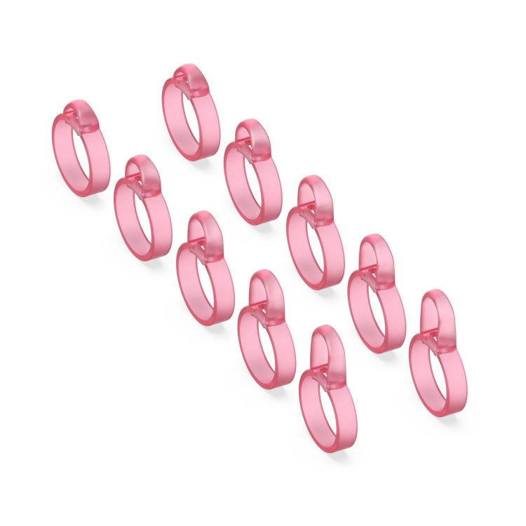 5 Pairs Non-Slip Silicone Earphone Ferrule Set for Sony LinkBuds Ear Cap(Pink) - Apple Accessories by buy2fix | Online Shopping UK | buy2fix