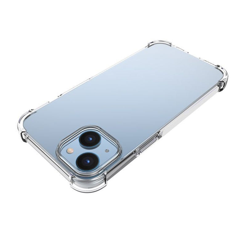 For iPhone 14 Shockproof TPU Phone Case  (Transparent) - iPhone 14 Cases by buy2fix | Online Shopping UK | buy2fix