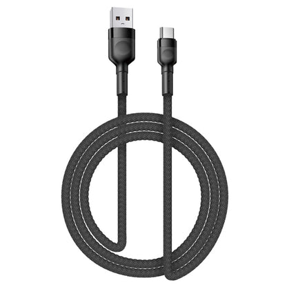USB-C / Type-C 5A Beauty Tattoo USB Charging Cable,Cable Length: 1m(Black) -  by buy2fix | Online Shopping UK | buy2fix