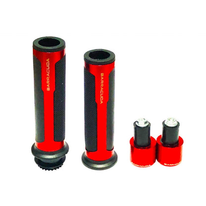 Motorcycle Modification Accessories Hand Grip Cover Handlebar Set(Red) - In Car by buy2fix | Online Shopping UK | buy2fix