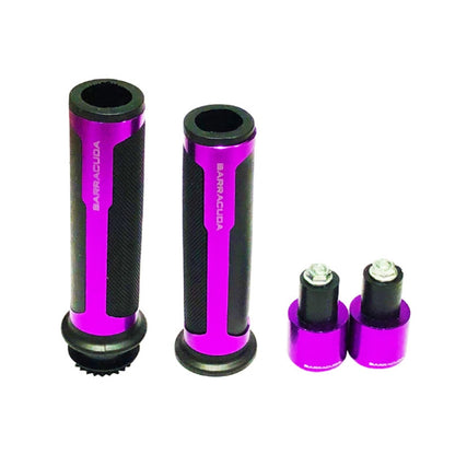 Motorcycle Modification Accessories Hand Grip Cover Handlebar Set(Purple) - In Car by buy2fix | Online Shopping UK | buy2fix