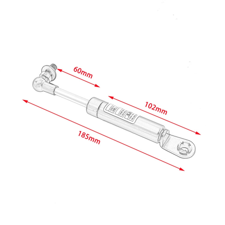 Motorcycle Shock Absorbers Lift Seat Struts Arms Lift Supports for Yamaha T-max 500 530 - In Car by buy2fix | Online Shopping UK | buy2fix