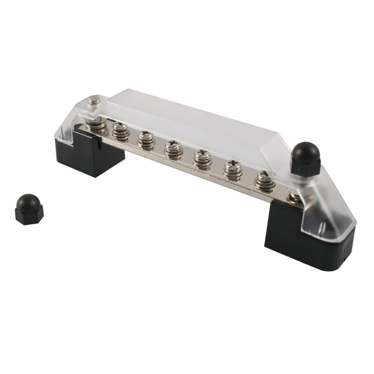 A7470-02 6 Way Power Distribution Block 4 x M6 Terminal Studs with 2 Fixing Screws - In Car by buy2fix | Online Shopping UK | buy2fix