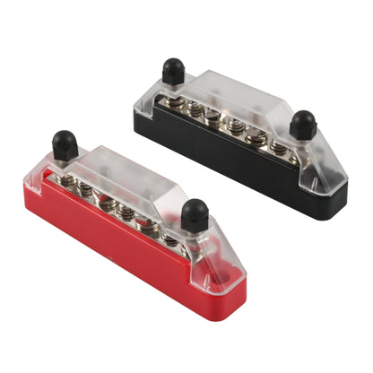 A7472 1 Pair 7 Way Power Distribution Block Terminal Studs with 4 Fixing Screws - In Car by buy2fix | Online Shopping UK | buy2fix