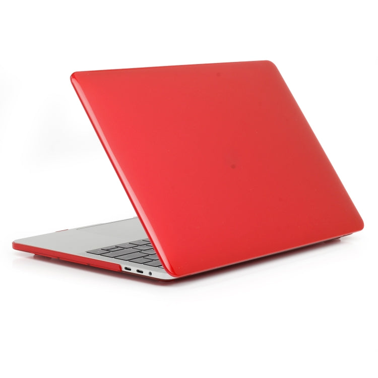 For MacBook Air 13.6 inch A2681 2022 Laptop Crystal Style Protective Case(Red) - MacBook Air Cases by buy2fix | Online Shopping UK | buy2fix