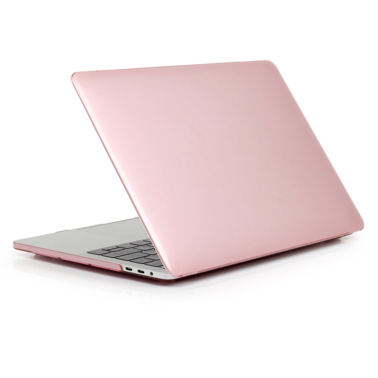 For MacBook Air 13.6 inch A2681 2022 Laptop Crystal Style Protective Case(Pink) - MacBook Air Cases by buy2fix | Online Shopping UK | buy2fix