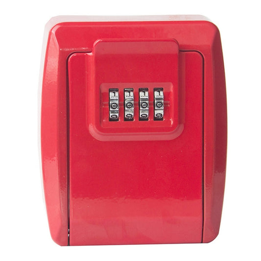 G12 Nail Free Installation Password Key Storage Box(Red) - Security by buy2fix | Online Shopping UK | buy2fix