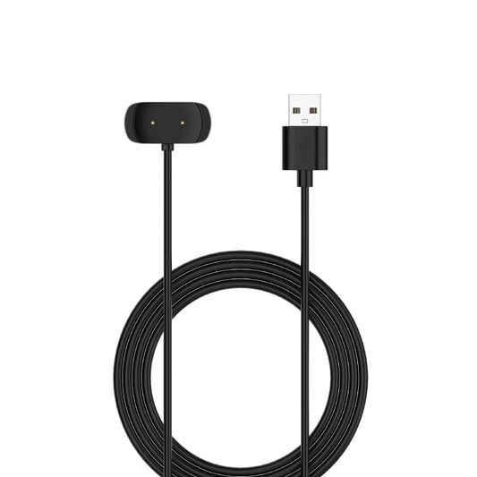 For Amazfit Bip 3 Watch magnetic charging cable, length: 1m(Black) - Smart Wear by buy2fix | Online Shopping UK | buy2fix