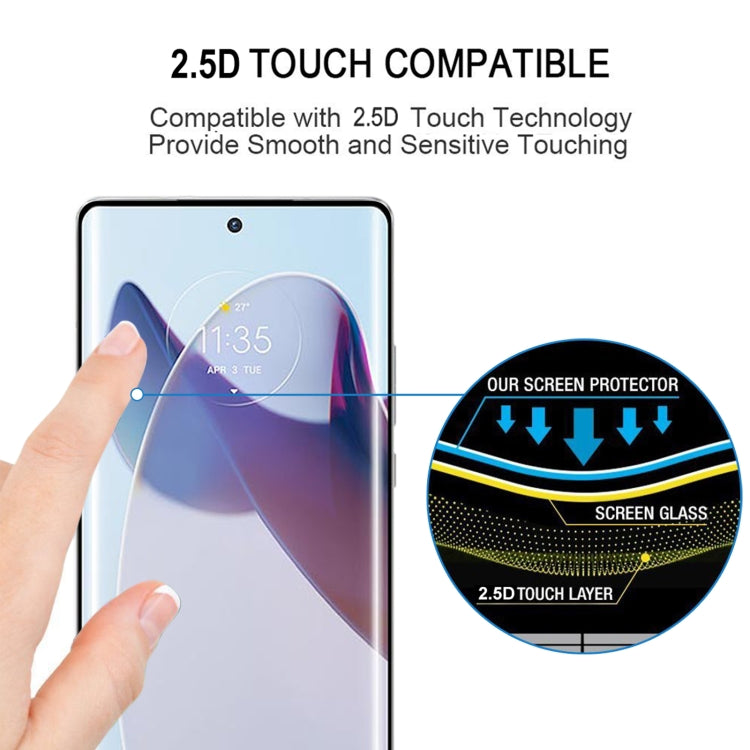 25 PCS 3D Curved Edge Full Screen Tempered Glass Film For Motorola Moto X30 Pro - Motorola Tempered Glass by buy2fix | Online Shopping UK | buy2fix