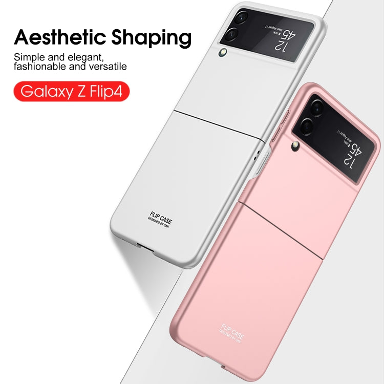For Samsung Galaxy Z Flip4 GKK Ultra-thin Full Coverage Phone Case(Wine Red) - Galaxy Z Flip4 5G Cases by GKK | Online Shopping UK | buy2fix