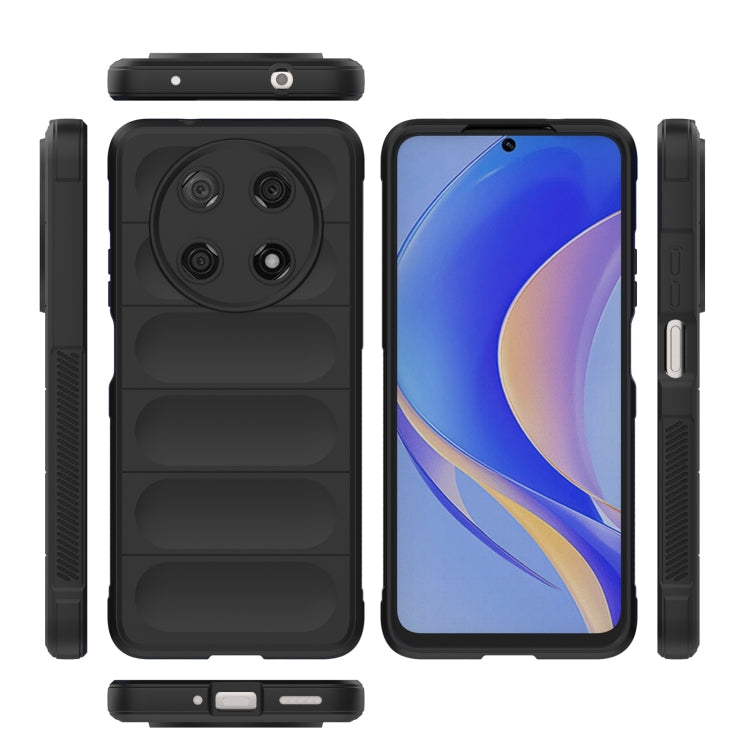 For Huawei Nova Y90/Enjoy 50 Pro Magic Shield TPU + Flannel Phone Case(Purple) - Mobile Accessories by buy2fix | Online Shopping UK | buy2fix