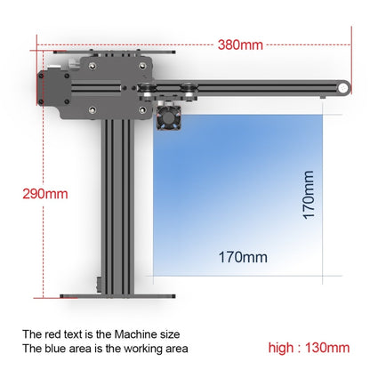 NEJE MASTER 3 Laser Engraver with N30820 Laser Module(EU Plug) - Consumer Electronics by NEJE | Online Shopping UK | buy2fix