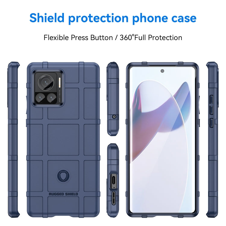 For Motorola Moto X30 Pro/Edge 30 Ultra Full Coverage Shockproof TPU Phone Case(Blue) - Motorola Cases by buy2fix | Online Shopping UK | buy2fix