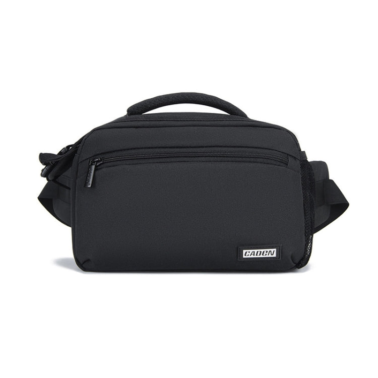 2 in 1 Camera Crossbody Shoulder Waist Bag(Black) - Camera Accessories by CADeN | Online Shopping UK | buy2fix