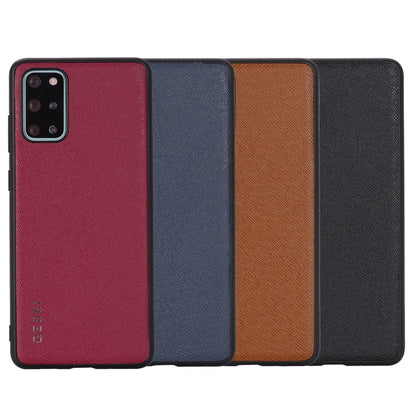 For Galaxy S20 Ultra GEBEI Full-coverage Shockproof Leather Protective Case(Black) - Galaxy Phone Cases by GEBEI | Online Shopping UK | buy2fix