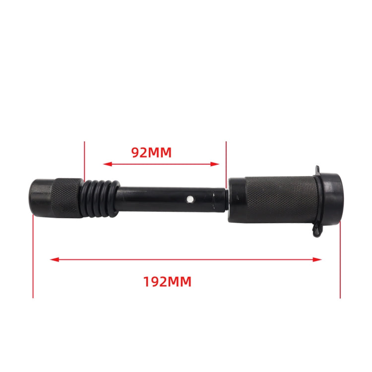 5/8 inch Tow Hitch Ball Bar Trailer Coupler Lock Pin Heavy Duty with 2 inch Muffler Pad - In Car by buy2fix | Online Shopping UK | buy2fix