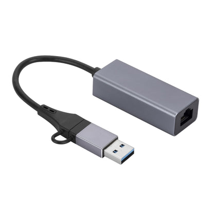 SL-017 USB3.0 Gigabit Network Type-C to Network Port USB HUB - Computer & Networking by buy2fix | Online Shopping UK | buy2fix