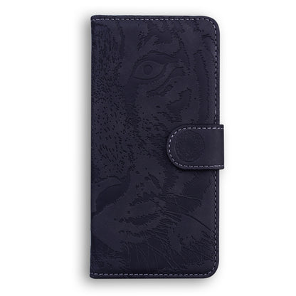 For Samsung Galaxy A14 5G Tiger Embossing Pattern Horizontal Flip Leather Phone Case(Black) - Galaxy Phone Cases by buy2fix | Online Shopping UK | buy2fix
