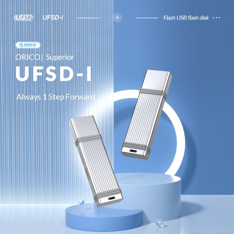 ORICO USB Solid State Flash Drive, Read: 520MB/s, Write: 450MB/s, Memory:256GB, Port:USB-A(Silver) - USB Flash Drives by ORICO | Online Shopping UK | buy2fix